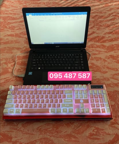 Keyboard Pink New 12$(ហ្រ្វីដឹក)