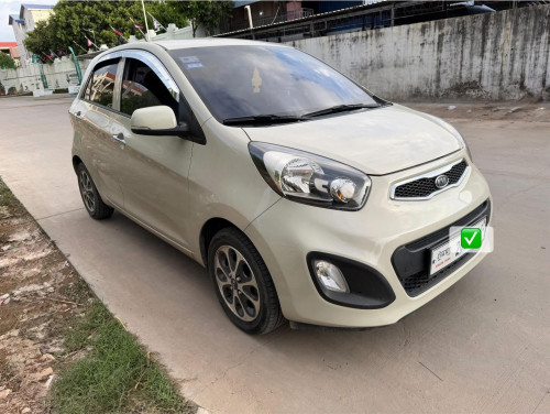 Kia Moning 2012 H full ស្អាត ទើបធ្វើលេខបាន៣ខែ