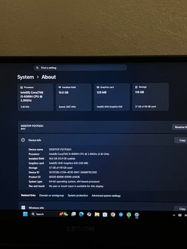 Lenovo legion free external hdd
