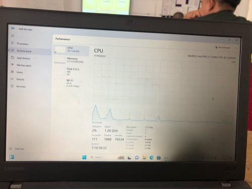 Lenovo x270 i5 ram16 ssd512