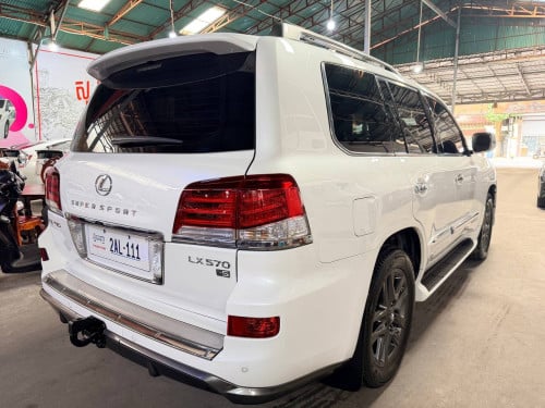Lexus Lx570 2014 Super Sport Spec Arab 2AL-XXXN ម្ចាស់ដើម