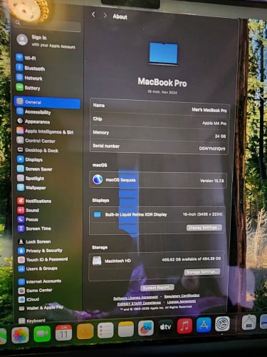 MacBook Pro 16 M4 Pro Ram 24GB 512GB 99.95%