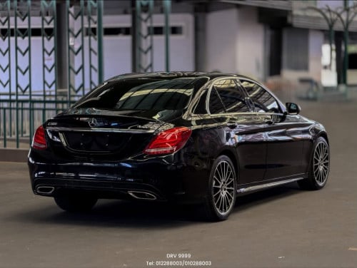 Mercedes C300 4Matic 2016 AMG Black ๐ค