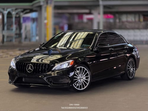 Mercedes C300 4Matic 2016 AMG Black ๐ค