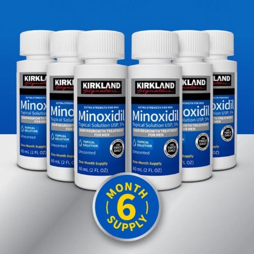 Minoxidil Extra Strength Hair Regrowth Treatment Topical Solution 5%