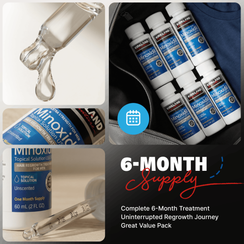 Minoxidil Extra Strength Hair Regrowth Treatment Topical Solution 5%