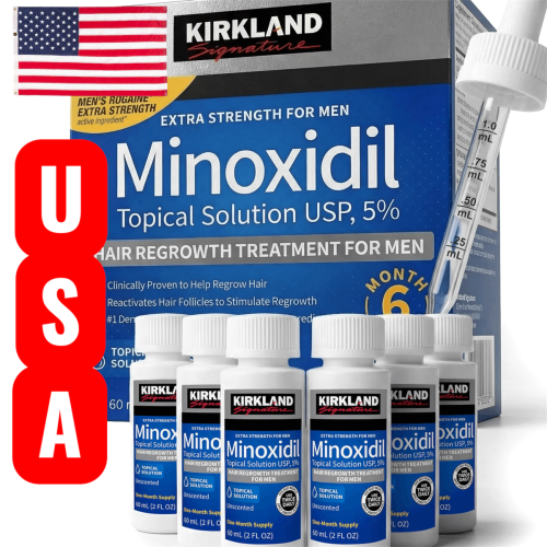 Minoxidil Extra Strength Hair Regrowth Treatment Topical Solution 5%