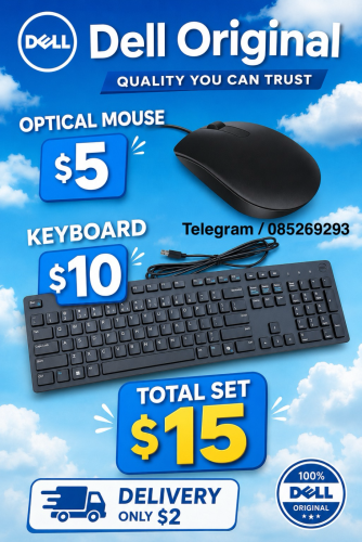 Mouse keyboard Dell original