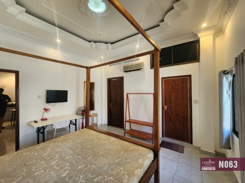 N063 | Beautiful Furnished Flat Apartment 1 Bedroom For Rent in Daun Penh Area