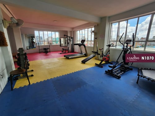 N1070 | Furnished 2 Bedrooms Apartment with Gym For Rent
