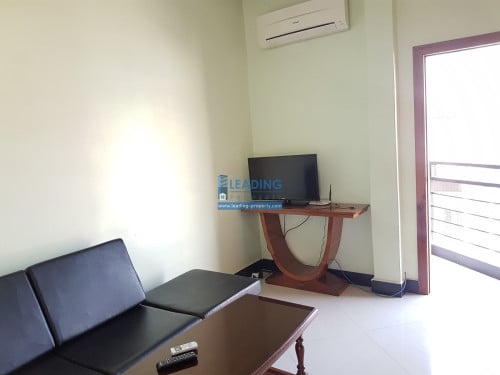 N286 | BKK2 Flat Apartment 2 Bedrooms For Rent in BKK2