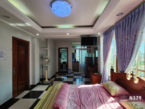 N579 | Big Balcony Studio on 10th Floor For Rent Near RUPP | Toul Kork