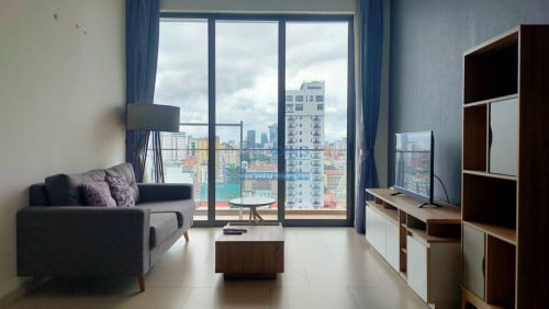 N588 | Gym, Pool, Serviced 1 Bedroom Apartment For Rent in BKK3