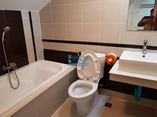 N591 | Top Floor Peaceful 1 Bedroom Serviced Apartment For Ren in Boeng Trabek