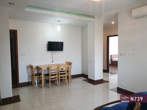N739 | 2 Bedrooms Serviced Apartment For Rent With Swimming Pool in Toul Kork