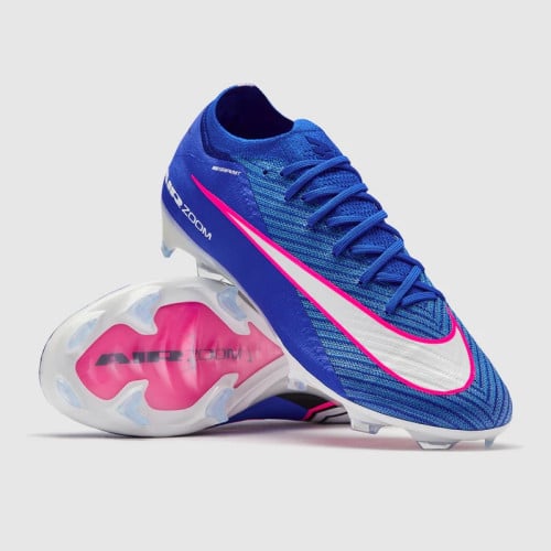 NIKE AIR ZOOM MERCURIAL VAPOR 16 ELITE FG ATTACK - RACER BLUE/WHITE (Resell)