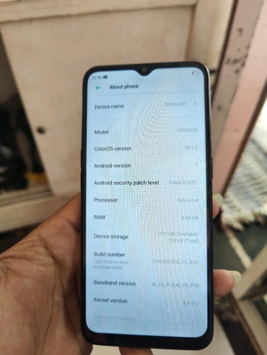 OPPO A31 ម៉ាស៊ីនក្រុមហ៊ុន rom6 ram128g