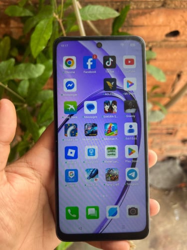 Oppo A3x 5g ថ្មកាន់ អត់កាមេរ៉ាមុខក្រោយ