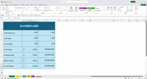 Payroll Tax calculation system in Excel