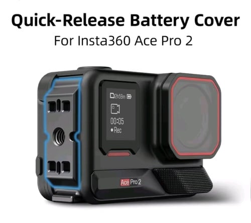 Quick Release Battery Cover for Insta360 Ace Pro 2