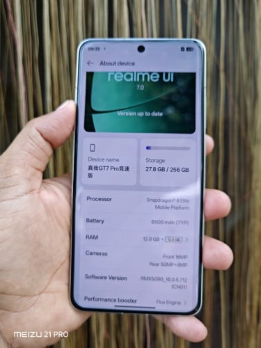 Realme GT7 Pro 12g/256g_CH(វៃដូរបាន)👉$255
