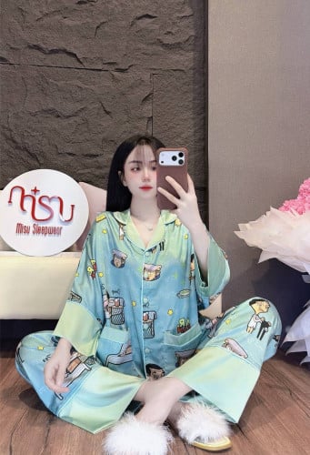 Silk pijamas
