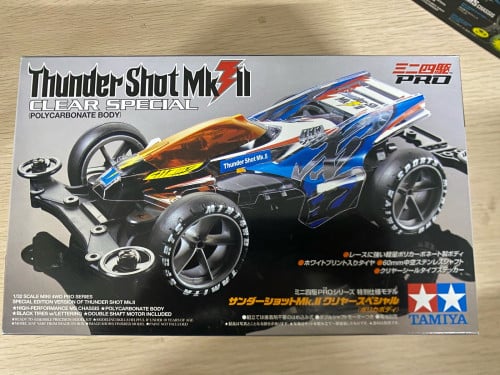 Tamiya Mini4wd car kit (Clear Special) Polycarbonate body