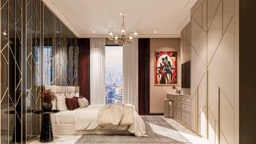 Time Square 9 /Unit 4Bedroom /Best View River &Independent view