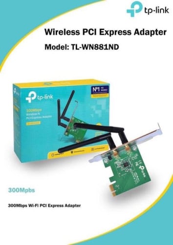 TP-LINK Wireless PCI Express Adapter អីវ៉ាន់មាននៅក្នុងស្តុក បងៗ មានការធានា1ឆ្នាំពេញ 📩