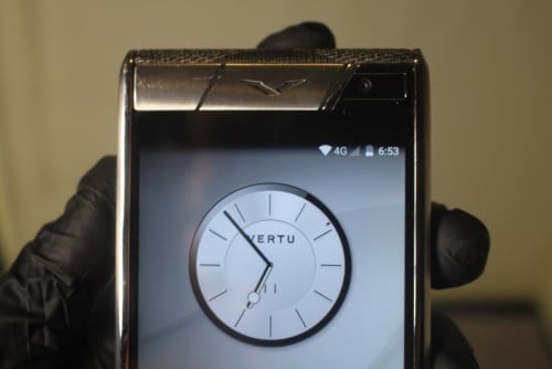 Vertu Aster Chivron England hand made, for bussiness man.