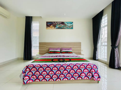 Villa for RENT! • Location: Borey PH Boueng Snor.