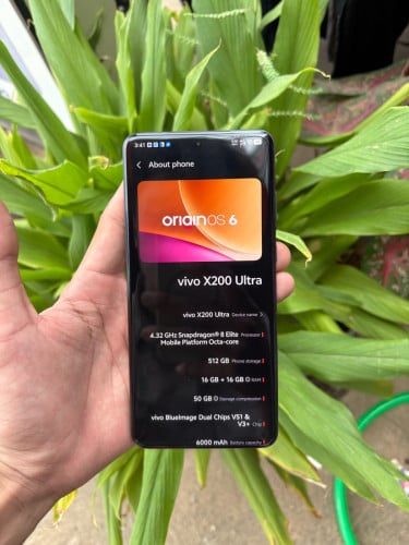 Vivo X200ultra 16+16 512G CH 729$