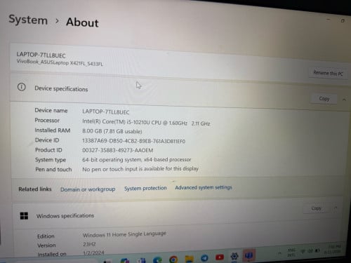 VivoBook X421FL