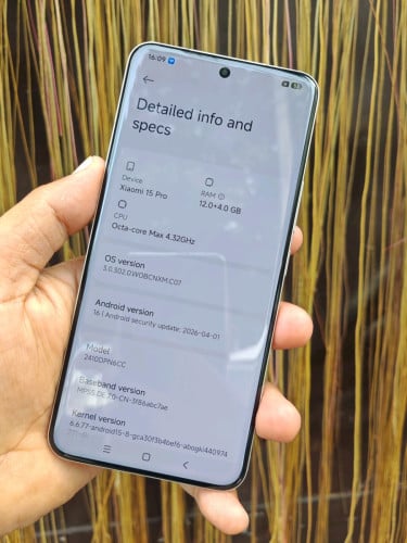 Xiaomi 15 Pro 12g/256g_CH(វៃដូរបាន)👉$435