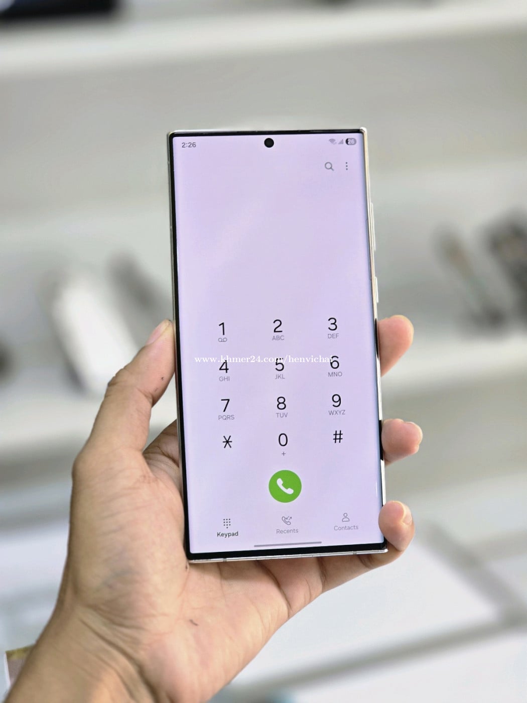 Samsung s22 ultra ក្រុមហ៊ុន 256 ram 12gb sim 2 អេក្រង់ Zin តួ Zin