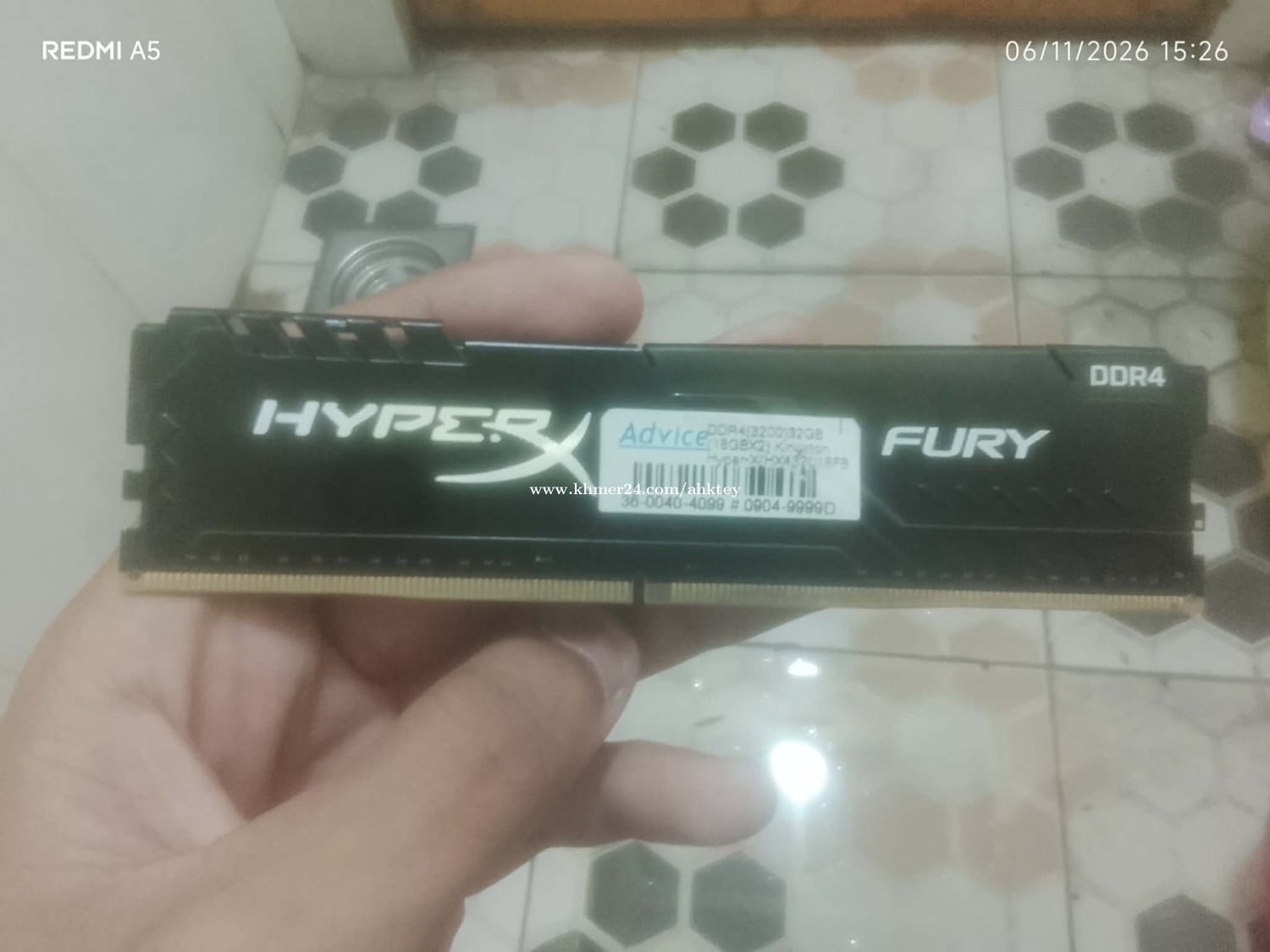 Sell ram32gb hyper x (3200)32gb