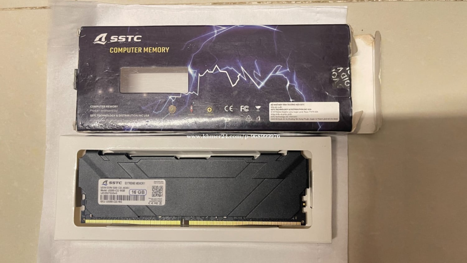 SSTC DDR4 16GB 3200mhz