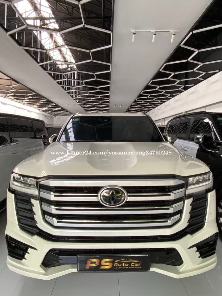 TOYOTA LAND CRUISER VX-R 2023 Twin Turbo Spec Arab កៅអី3ជួរ Speaker JBL