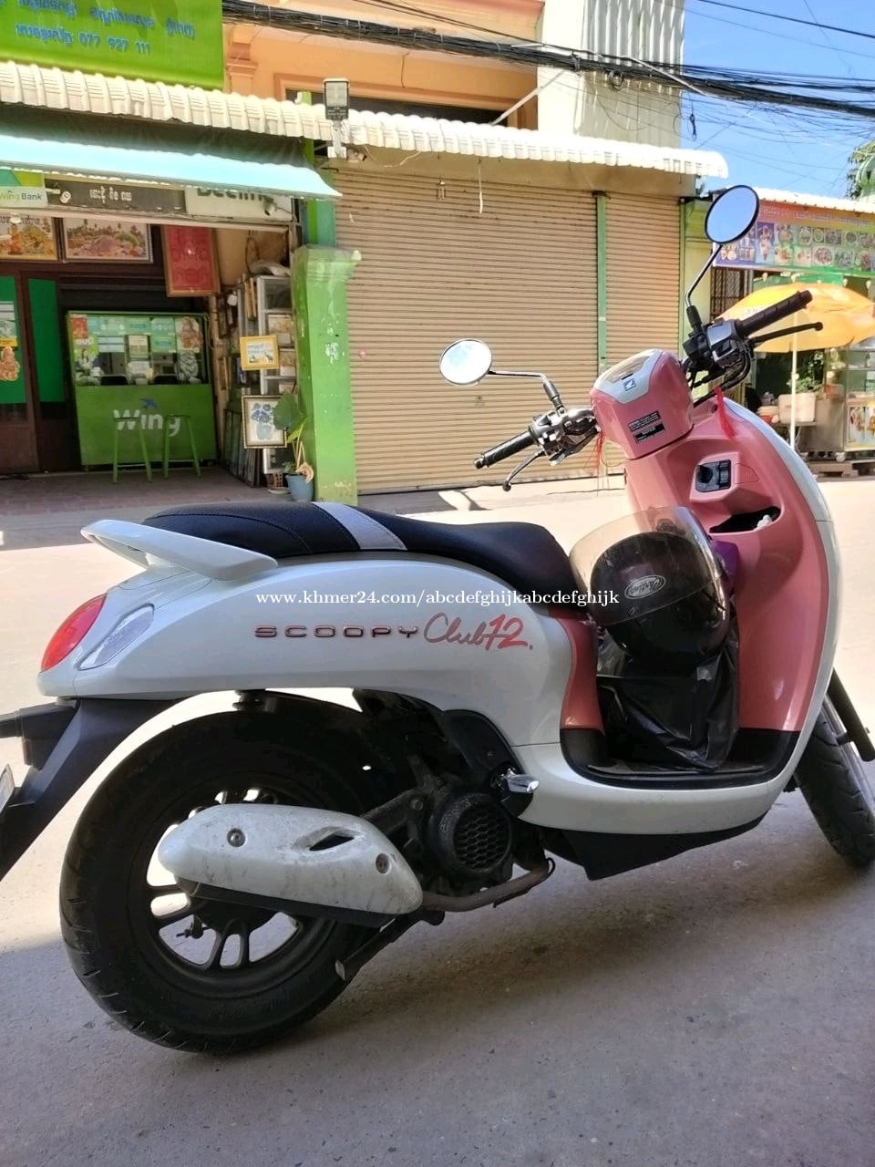 ម៉ូតូសម្រាប់លក់មានពន្ធត្រឹមត្រូវស្លាក់លេខភ្នុំពេញ
