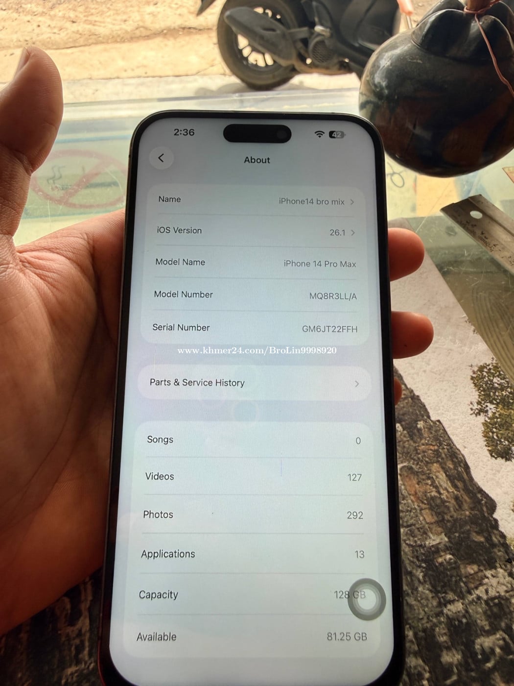 លក់ iPhone 14 Pro Max