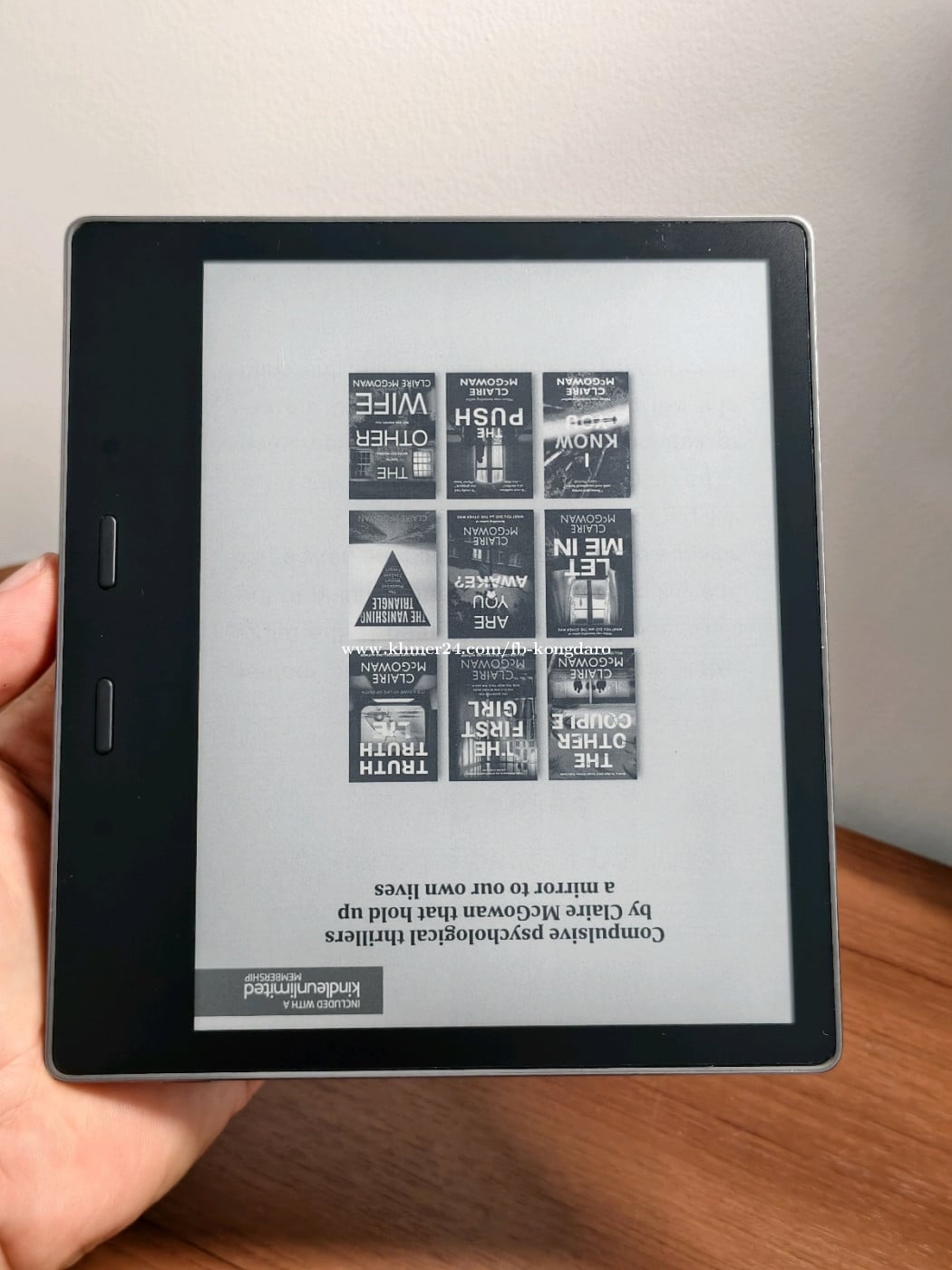 លក់ Kindle Oasis (10th Generation) ថ្មី 99% (ដូចថ្មី)