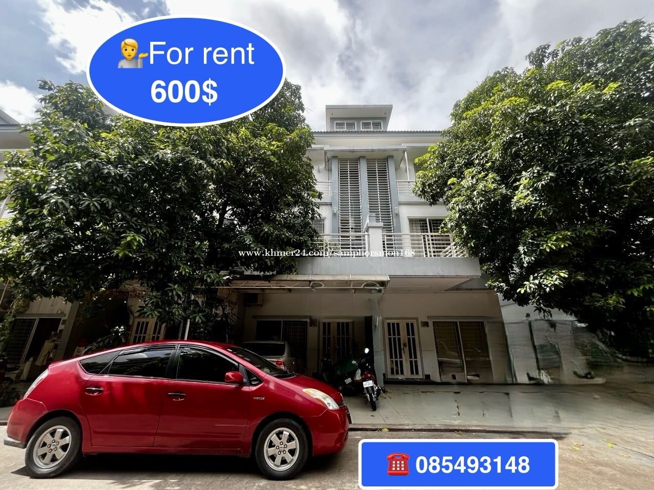 ๐กLink villa for rent in Borey PH Boeng snorย ( Project 4 )