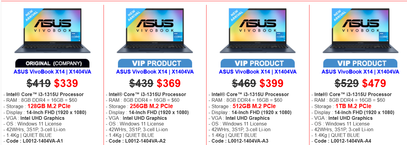 ASUS VivoBook X14 | X1404VA