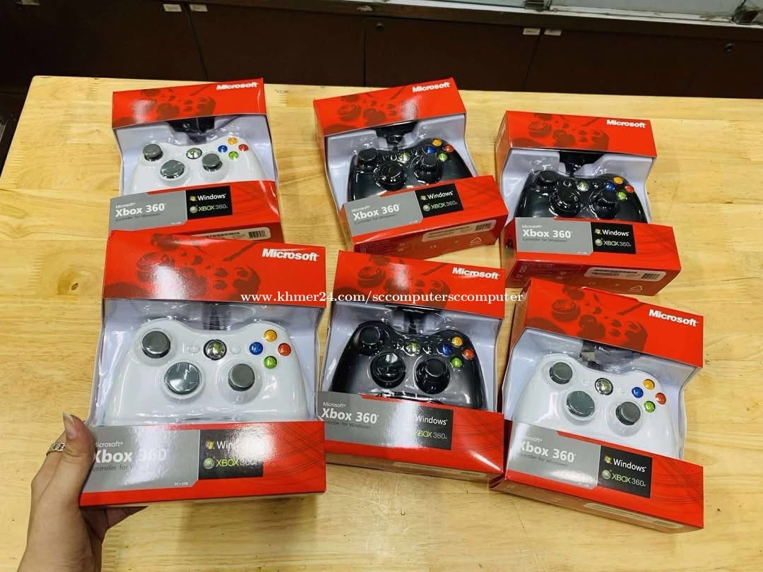 Controller XBOX 360 អីវ៉ាន់មាននៅក្នុងស្តុក បងអាចធ្វើការកម្ម៉ង់បាន📩