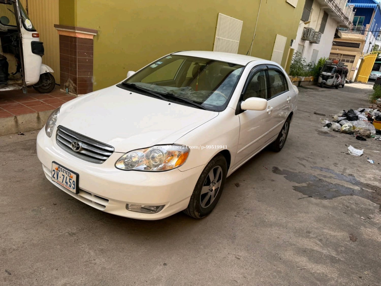 Corolla 03LEក្នុងលឿងធានាជួនឡានសំណុំហ្ស៊ីន