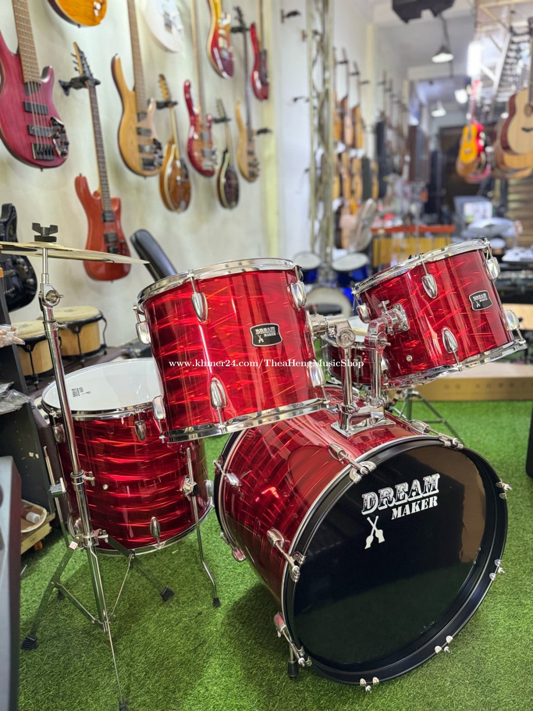 Drum Acoustic (ឈុតធំ) ប្រមូសិនពិសេស ឃ្លាស្តុក