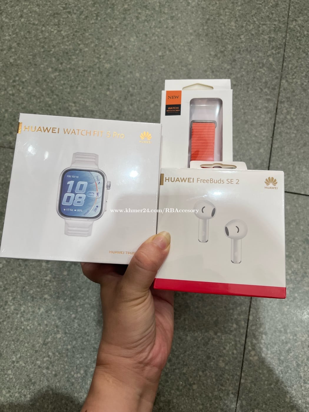 Huawei watch fit 5 Pro New , warranty 1 year free free
