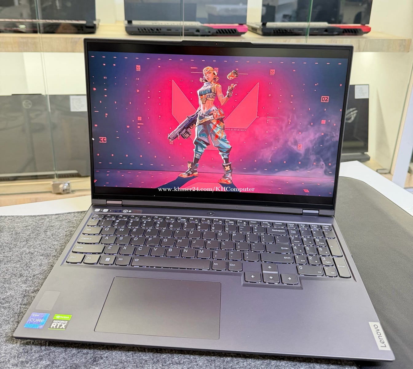 Lenovo Legion Y9000P %99/i9-12th/16GB/M.2 512GB/RTX3060(6G)/15.6”(165hz)/kB Light