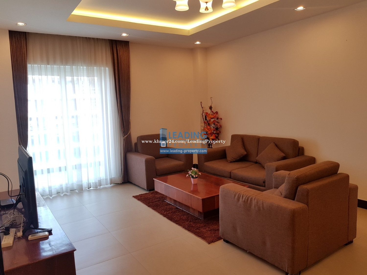 N712 | Beautiful Western Apartment 1 Bedroom Unit For Rent in Toul Kork