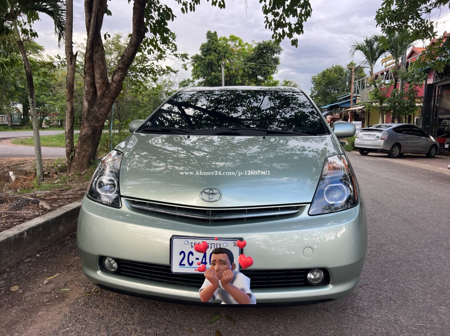 Pruis 2008 Full Option, Grade A ថ្មីដាច់